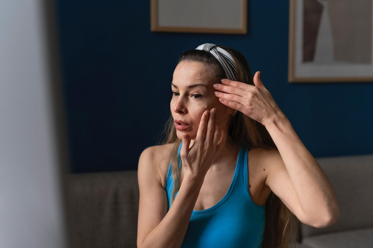 yoga facial