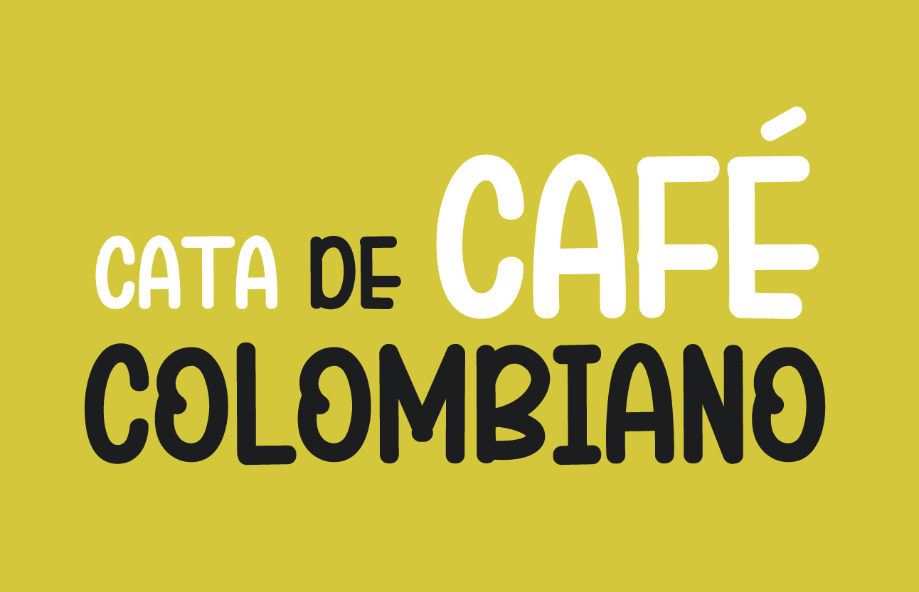 Cata de café colombiano